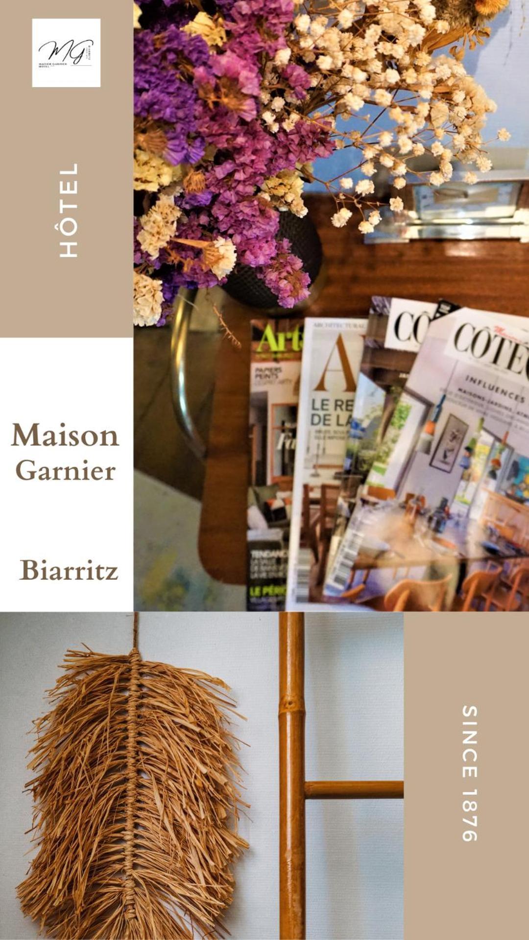 Maison Garnier Hotel De Charme Biarritz Bagian luar foto
